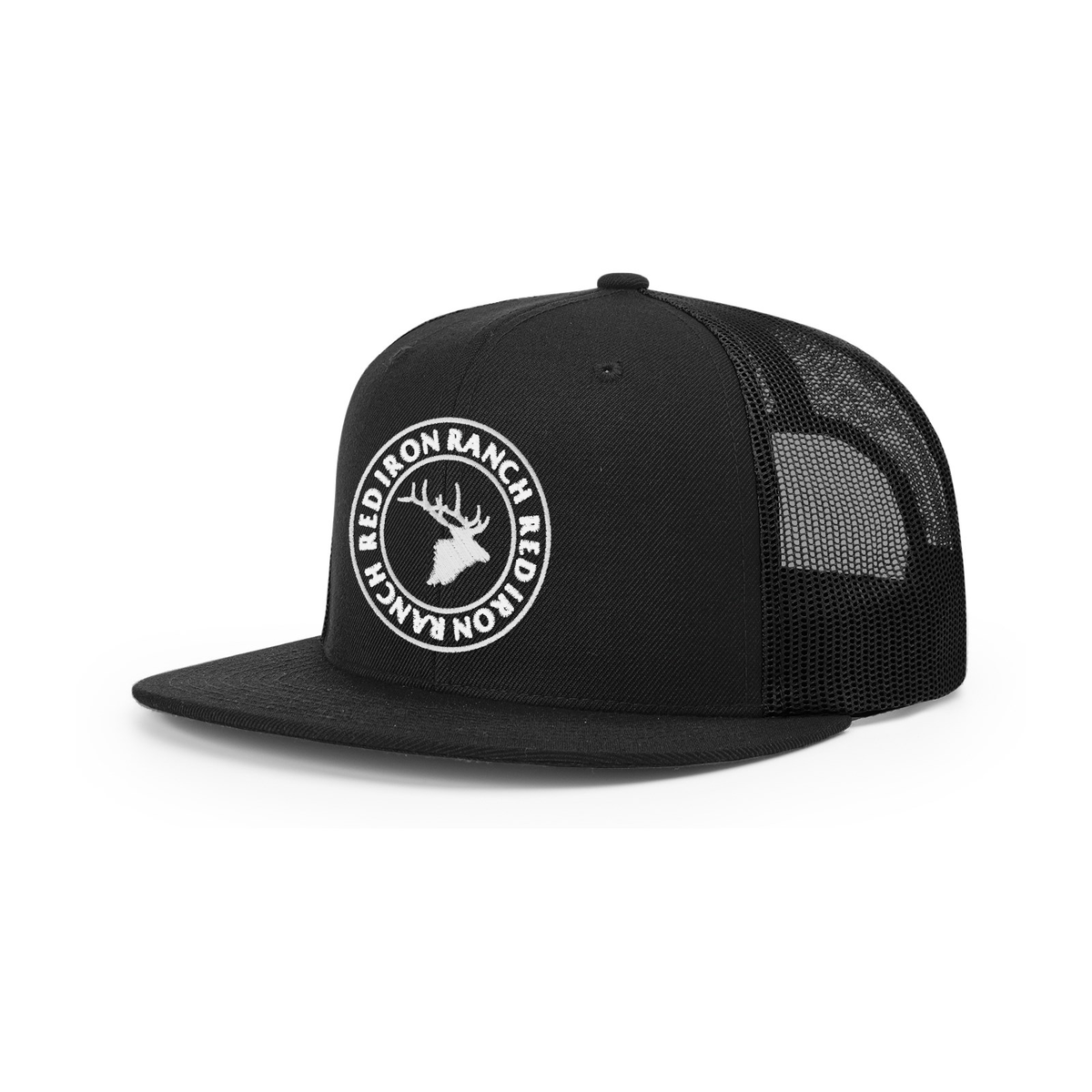 Red Iron Ring Flatbrim Hat
